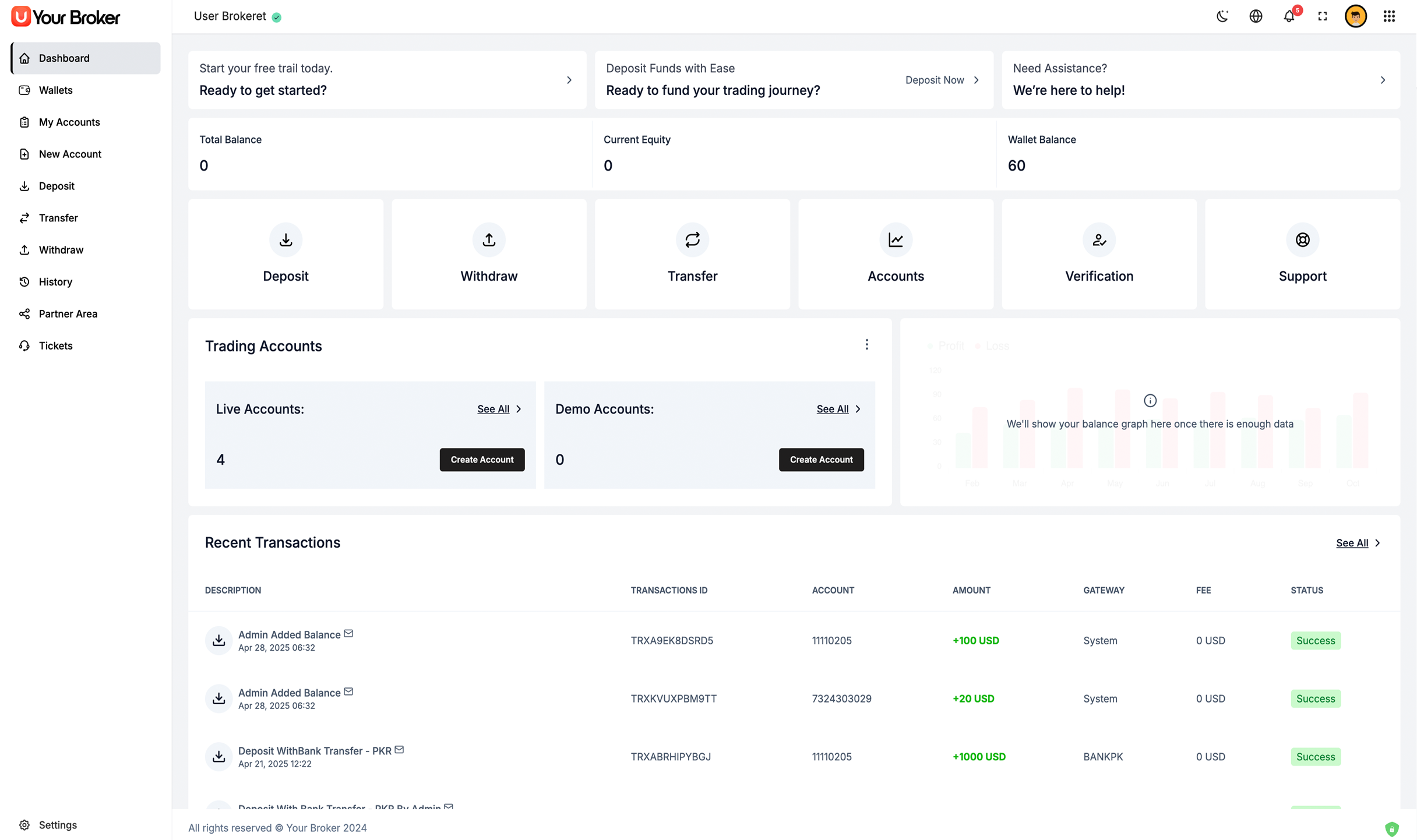 CRM Screenshot